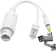 Waterproof POE Splitter, Outdoor POE Splitter, Single Network Cable Signal, Transmission 48V to 12V POE Adapter, Weatherproof POE Splitter, Fine Workmanship, Build to Last for Security Systems