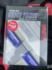 Playing with Super Power: Nintendo Super NES Classics Book New & Sealed MINT