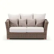 Coco 2 Seater Daybed In Outdoor Rattan Wicker