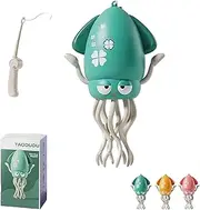 Smart Robotic Octopus Toy with Auto-Dance & Obstacle Avoidance, 8-Leg Movement, LED Lights & Music, USB Rechargeable Interactive Play for Kids (Green)