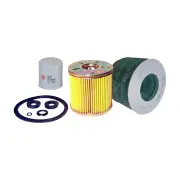 Sakura Oil Air Fuel Filter Service Kit for Toyota Landcruiser HJ47 HJ60 HJ75 4.0