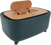 Baby Wipe Warmer, 40°C to 55°C Adjustable Quiet Portable Wet Wipe Dispenser with 16 Heating Modes, USB Rechargeable Large Capacity Skincare Warmer, Holds 120 to 150 Wipes