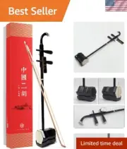 Entry-Level Paulownia Erhu with Gift Box – Perfect for Chinese Music Learners