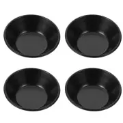 4 Pcs Round Baking Molds Small Cake Pans with Lids Pie for Foil