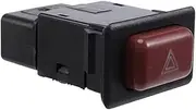 DEMULAX Hazard Warning Lights Switch Push Button, for Pajero Shogun MK2 1991-1995 1996 1997 1998 1999 MB652291 car Hazard Light Control Warning Light Switch Button