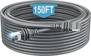 patrohoo for Starlink Gen 3 Cable 150FT, Starlink Cable Generation 3 Replacement Standard V3 Cable Starlink Ethernet Cable Gen 3 Starlink Internet Kit Satellite Durable Waterproof