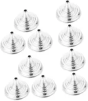 GAROZATION 12pcs Flag Round Base Outdoor Small Flag Stand Plastic Small Flag Holder Plastic Mini Flag Holder for Outdoor Plastic Mini Flag Holder for Desk Mini Flag Stand for Party Pole Stand