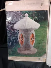 Solar Lighted Polyresin Lantern $85 OBO (CH)
