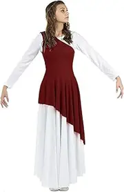 [Danzcue] Asymmetrical Praise Dance Tunic