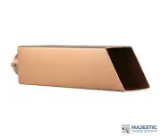 Ericsson 2" Square Pool/Spa or Fountain Water Spout in Copper Style