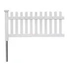 Zippity Outdoor Products Picket Fence No-Dig Steel Pipe Anchor Kit 3 ft. x 6 ft.