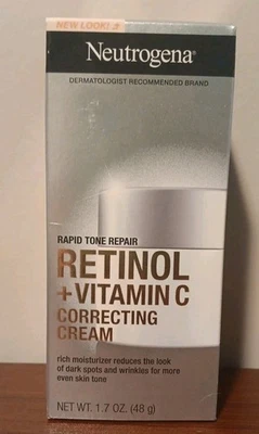 Neutrogena Rapid Tone Repair Retinol + Vitamin C Correcting Cream 1.7 oz