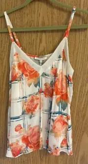 Rebecca Minkoff Swing Style Dali Tank Top, Spring Print M NWT Retail $228