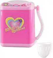 Happychoi Mini Washing Machine Toy for Kids, with Spin Dryer Bucket – Battery Powered(Battery Not Included), Ideal for Makeup Brush Cleaning