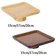 Cake Stand Food Storage Tray Square Cake Holder Multifunctional Cheese Board