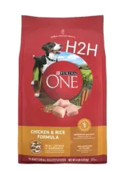 Purina ONE SmartBlend Natural Dry Dog Food with Chicken & Rice 4LB