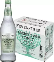 Elderflower Tonic Water, Premium Quality Sparkling Drink Mixer, Natural Ingredie