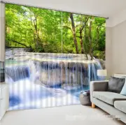3D The river 43 Blockout Photo Curtain Printing Curtains Drapes Fabric Window AU