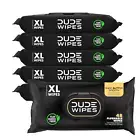 DUDE Wipes - Flushable Wipes, 6 Pack 288 Wipes, Shea BUTTer Smooth, XL Wet Wipes