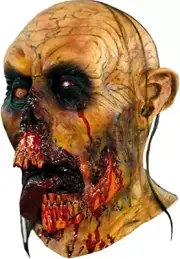 Zombie Tongue Mask. Zombie Blood Tongue Latex Mask, Scary Halloween Mask