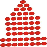 HEALEEP 50Pcs Double Sided Sticky Tapes Round Adhesive Pads for Car Ornament Mounting Material and Easy to Use for Smooth Surfaces