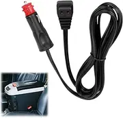 Car Fridge Cable, 1 Pcs 12V Fridge Cord, Refrigerator Power Cable for Camping Fridge, 12V Merit and Cigarette Lighter Plug to Waeco Fridge Adaptor, Power Cord Freezer, Small Fridge, Portable Fridge