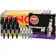 NGK 8 COP Ignition Coils & 8 Ruthenium HX Spark Plugs Kit For BMW Alpina B7 4.4