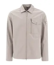 Stone Island Compass Patch Zipped Jacket M,XXL dusty gray