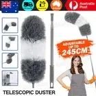 Extendable Feather Duster 245cm Long Telescopic Duster Static Duster Brush