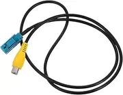 DONFAMDS Reverse Camera Cable Adapter Wire for Rear View Compatible with Mercedes Easy Installation Stable Signal Space Efficient Design