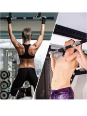 Pull Up Bar Chin-Up Exercise Heavy Duty Doorway Fitness Home Gym Upper Body Work