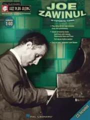 Joe Zawinul Jazz Lead Sheets Play Along Book and CD NEW 000843202