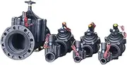 3/4-4"Female Thread Underground Garden Sprinkler System Valve , Solenoid Valve with Spray Timer,Intelligent Irrigation on-Off Valve (2.5inch Valve)