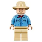 LEGO 樂高 人偶 艾倫·格蘭特 ALAN GRANT 侏羅紀世界 75932 JW019