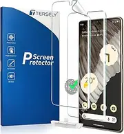 [T Tersely] [2 Pack] Screen Protector for Google Pixel 7 Pro (6.7 inch), Support Fingerprint Unlock Full Cover HYDROGEL Aqua Screen Protector Curved for Google Pixel 7 Pro