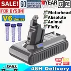 For Dyson V6 Battery Replacement Animal DC58 DC59 DC62 SV03 SV05 SV06 or+ Filter
