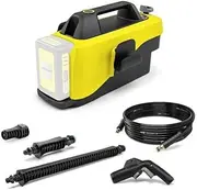 [Kärcher] Mobile Outdoor Cleaner OC 6-18 Medium Pressure 24 Bar Flex Hose 4 m Without Battery and Quick Charger Yellow