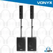 Vonyx VX1050BT 2.2 Bluetooth Active PA Speaker System 1150W