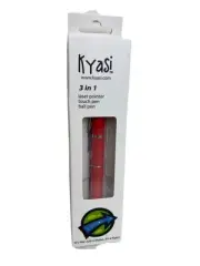 3 in 1 Stylus / Touch- Ball Point Pen With Laser Pointer Red NEW IN BOX- KYASI
