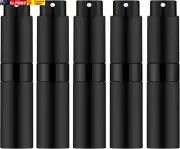 5Pcs/8Ml Perfume Travel Refillable, Portable Perfume Atomizer Refillable, Empty