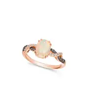 Le Vian Neopolitan Opal 14K Rose Gold 1.23 ct. tw. Diamond & Opal Ring
