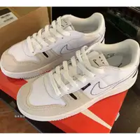 在飛比找蝦皮購物優惠-Nike Squash-Type（GS）灰白女鞋 復古休閑球