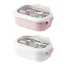 Multi Compartment Rabbit Lunch Box for Children Stainless Steel Container