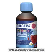 Durotuss Childrens Cough Liquid Night-Time Strawberry 200ml