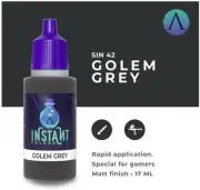 Instant Colors Paint, Golem Grey, 17 ml