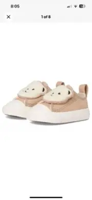 Converse CTAS One Strap OX Brown Bear Toddler's Shoes Size 9 Infant A10040f Baby