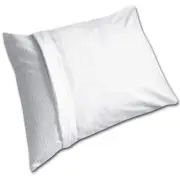 Poly Cotton Pillow Protector Queen 2-Pack