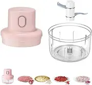 Skypicnic Wireless Food Chopper, Fairfaction Chopper, Suitable For Onion, Garlic, Ginger, Chili, Fruit, Meat, Nuts, Etc(100ml)