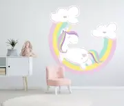 3D Rainbow Unicorn 973 Wallpaper Murals Floor Wall Print Decal Wall Sticker AU