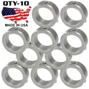 10 Universal 2.0 Steel Bar Clamps 2 Bolt Cage Roll Bar Fabrication w .375 Thread
